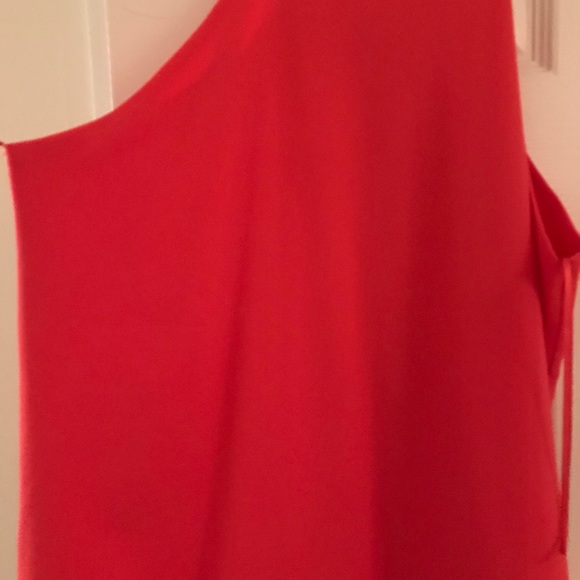 Paper Crane High Neck Tank -Coral - Picture 3 of 4